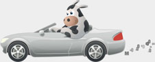 Moo Loans Cow Logo, Car Title Loan CA